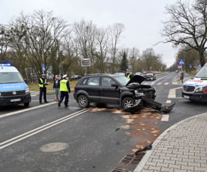 Wypadek na ul. Jagiellońskiej