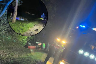 Pijany wiózł pasażerkę w ciąży. Zderzył się z ciągnikiem