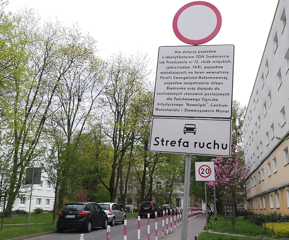 Parkowanie na podwórkach