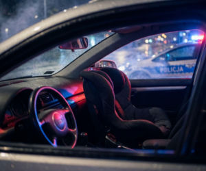 Zatrzymanie w gminie Waśniów. Miała ponad 3 promile i wiozła 4-letniego syna