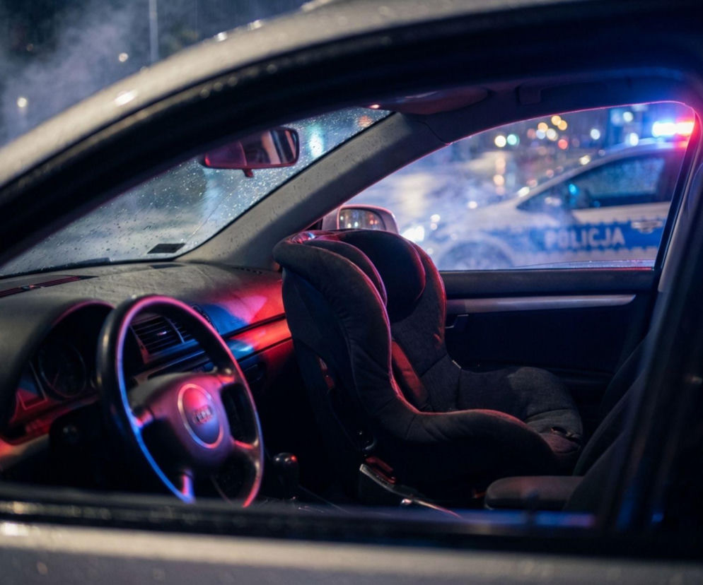 Zatrzymanie w gminie Waśniów. Miała ponad 3 promile i wiozła 4-letniego syna