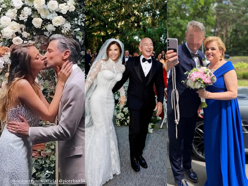 Te gwiazdy powiedziały sobie "tak" w miniony weekend. Co za uroczystości!