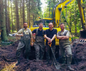 W podbraniewskim lesie odkryto wrak samolotu  pochodzącego z czasów II wojny światowej