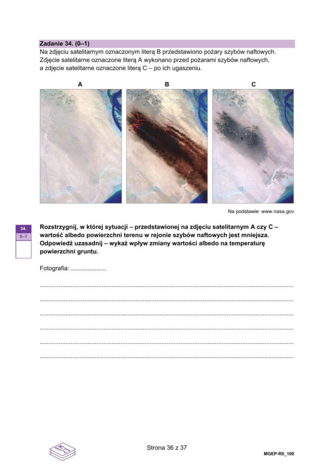 Matura próbna 2026: geografia rozszerzona ARKUSZE CKE + ODPOWIEDZI do ściągnięcia PDF, JPG