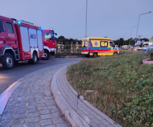 Wypadek BMW w Dąbrowie Tarnowskiej