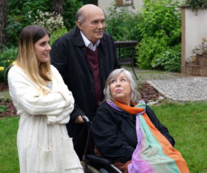 Barwy szczęścia odc. 2130. Teresa (Jolanta Lothe), Fryderyk Struzik (Paweł Nowisz), Agata (Natalia Zambrzycka)