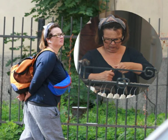 Edyta Jungowska leni się na emeryturze. Aż trudno ją rozpoznać