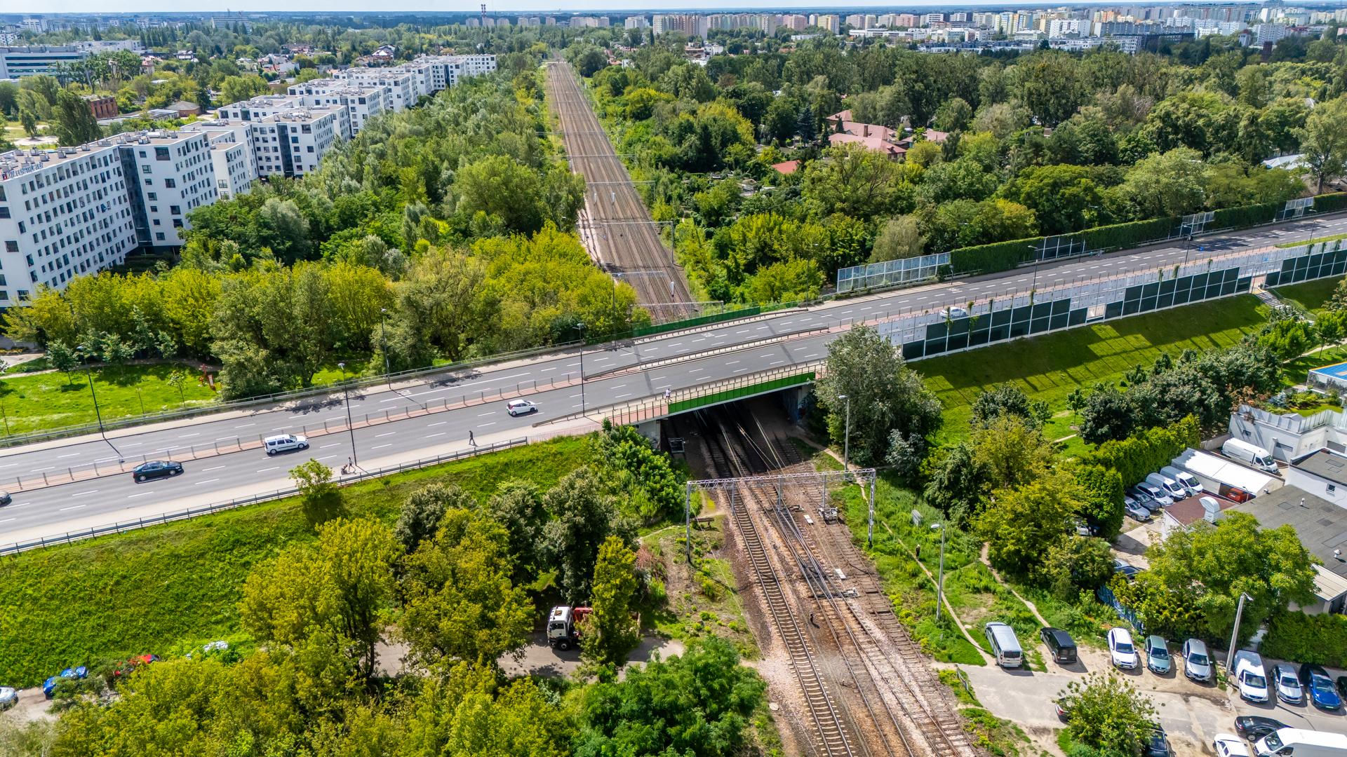 Lokalizacja planowanego przystanku kolejowego Warszawa Ulrychów