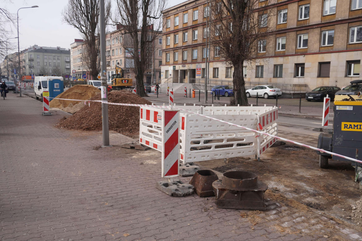 Przebudowa ulicy Paderewskiego w Kielcach