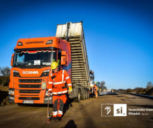 Pierwszy asfalt na Trasie Północnej