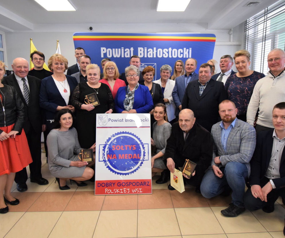 Sołtys na medal. W powiecie białostockim wyłoniono laureata