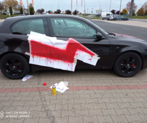 protest na Rondzie Gronowo