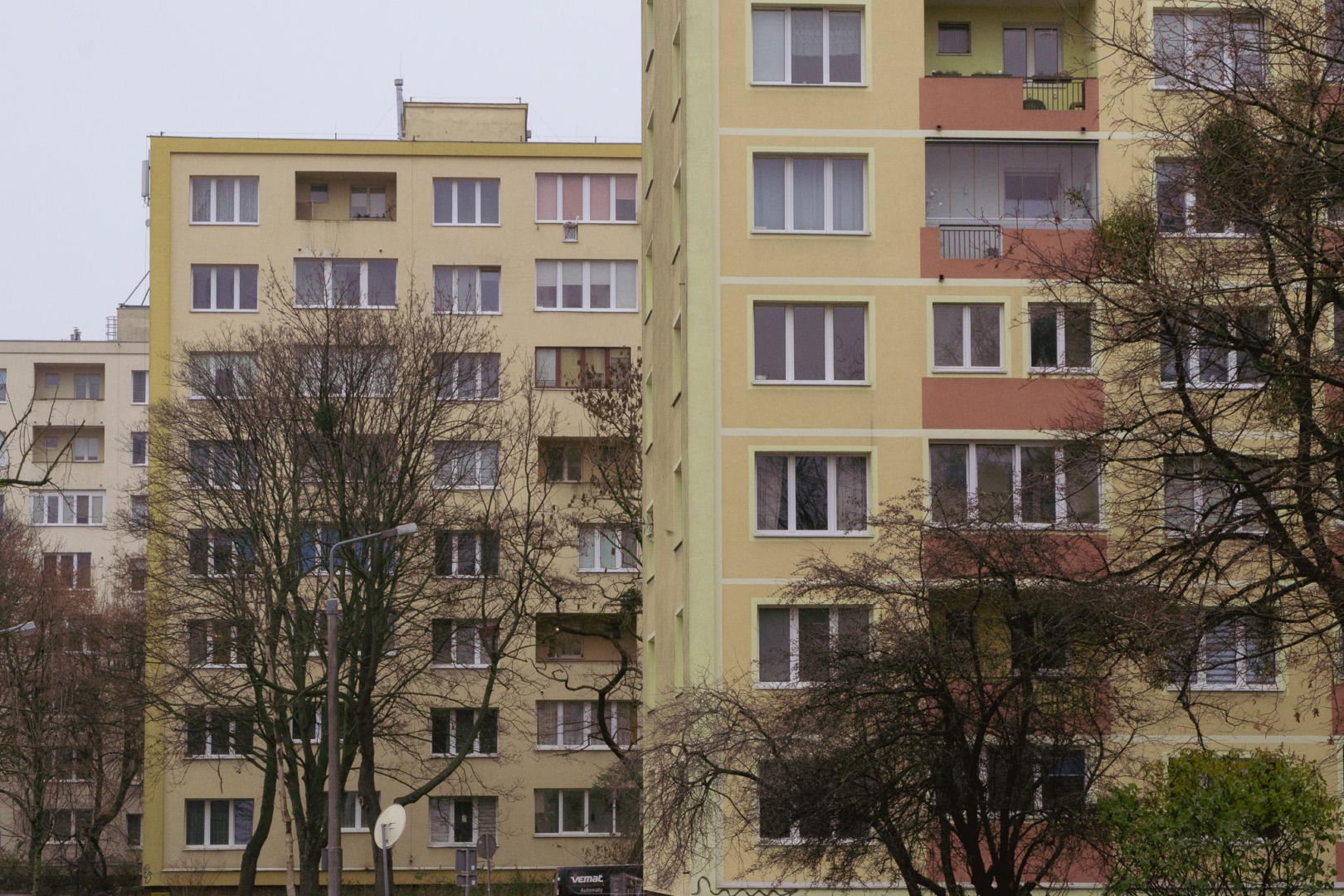 Punktowce nad Radunią w Gdańsku