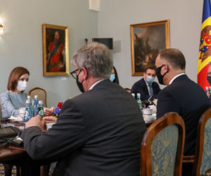 Prezydent Duda spotkał się z prezydent Mołdawii