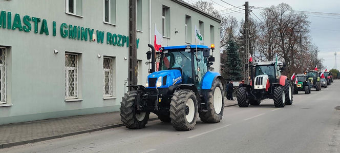 Rolnicy wyszli na ulice. Rozpoczął się protest w woj. łódzkim. „Opłacalność jest na krytycznym poziomie”