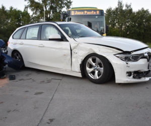 Wypadek na Alei Jana Pawła II w Tarnowie
