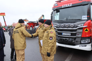 Sprzęt za ponad 50 mln zł dla strażaków z woj. lubelskiego