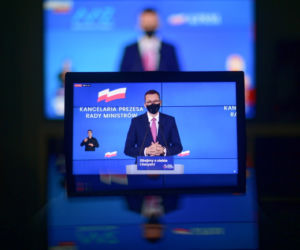 Konferencja prasowa premiera Mateusza Morawieckiego