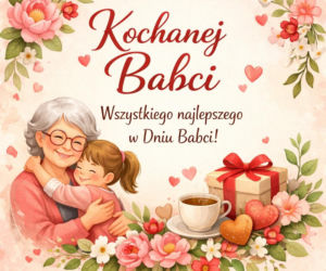 Kartki na Dzień Babci. Piękne życzenia dla babci