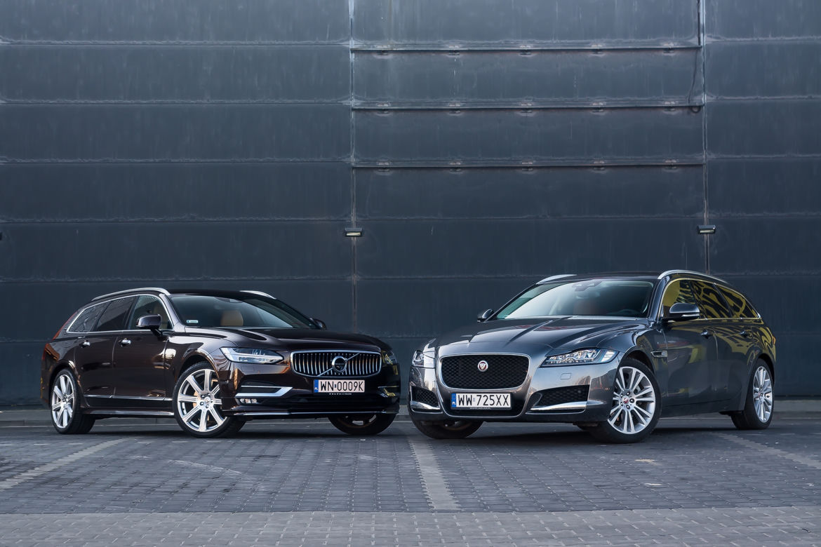 Jaguar XF Sportbrake vs. Volvo V90