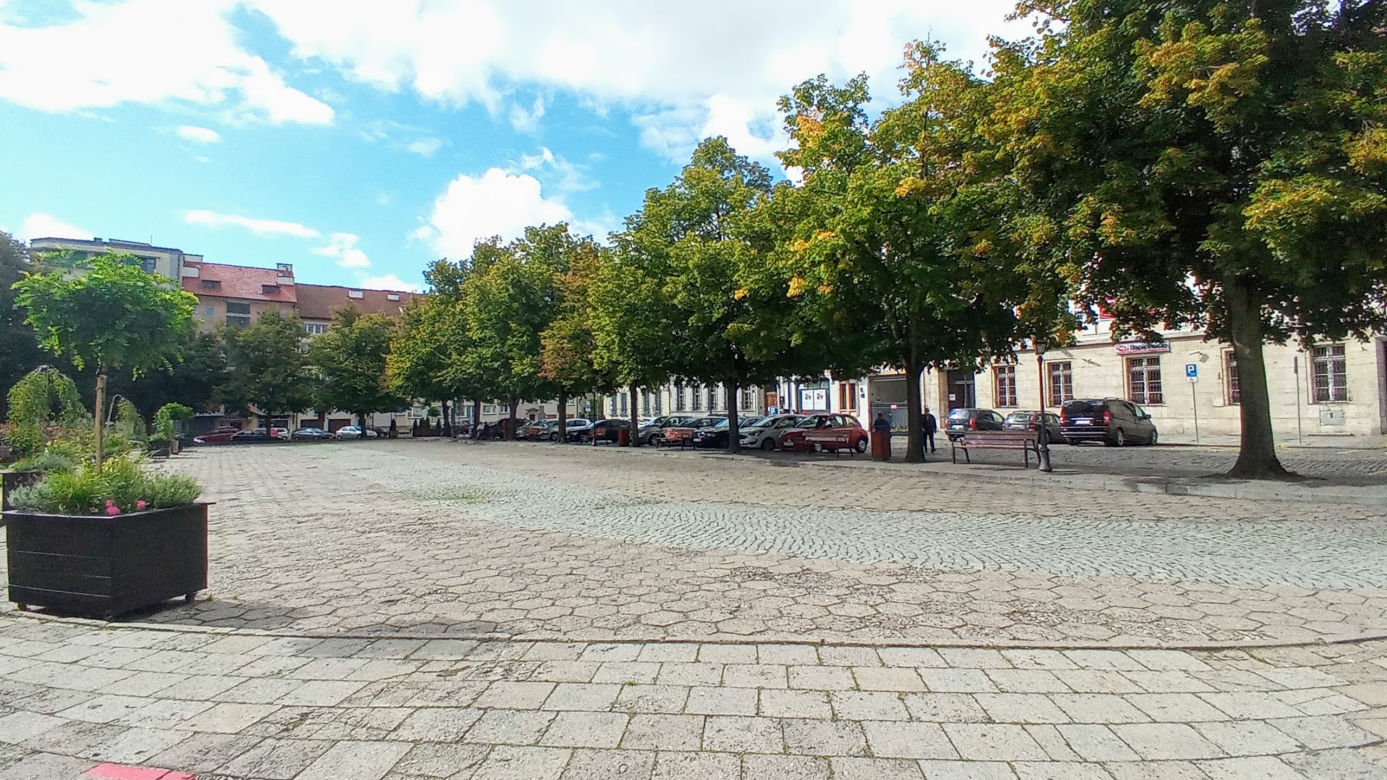 Plac Orła Białego w przeddzień rozpoczęcia przebudowy