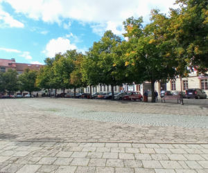 Plac Orła Białego w przeddzień rozpoczęcia przebudowy