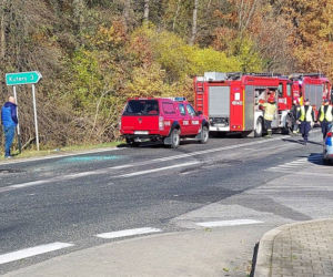 Wypadek w Lubieni