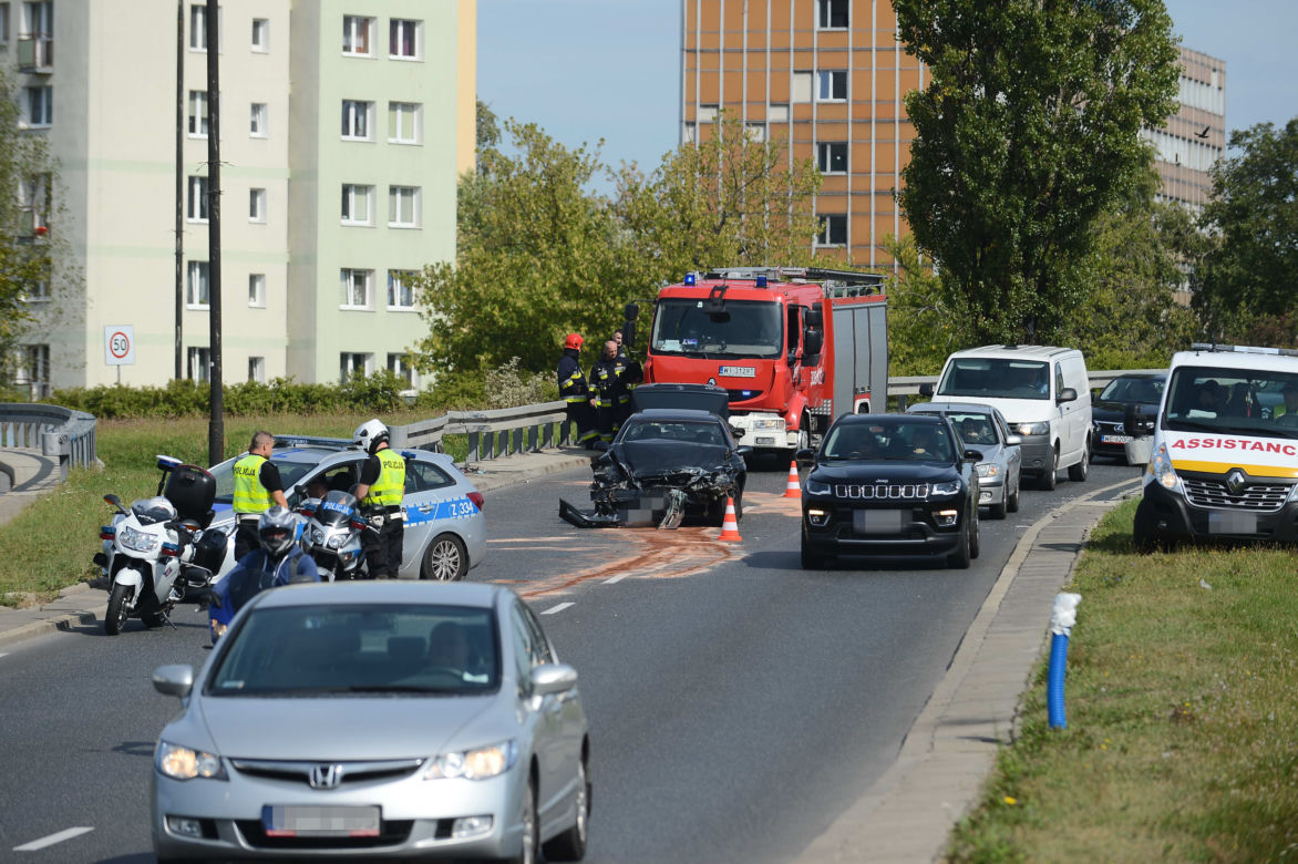 Wypadek na Ostrobramskiej