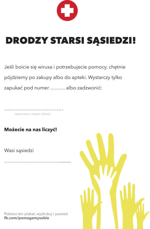 Sąsiedzka pomoc przed koronowirusem 