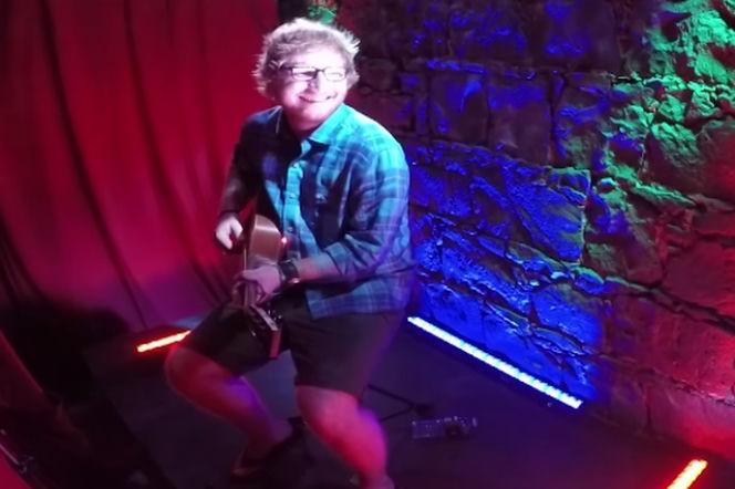Ed Sheeran peep show