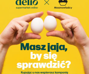 Usługa delio supermarket online i Fundacja Mosznowładcy łączą siły w listopadzie. Cel? Złapać raka za jaja