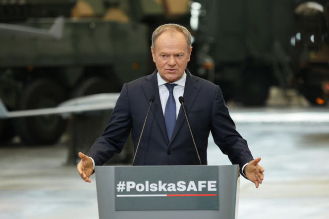 Donald Tusk o programie SAFE