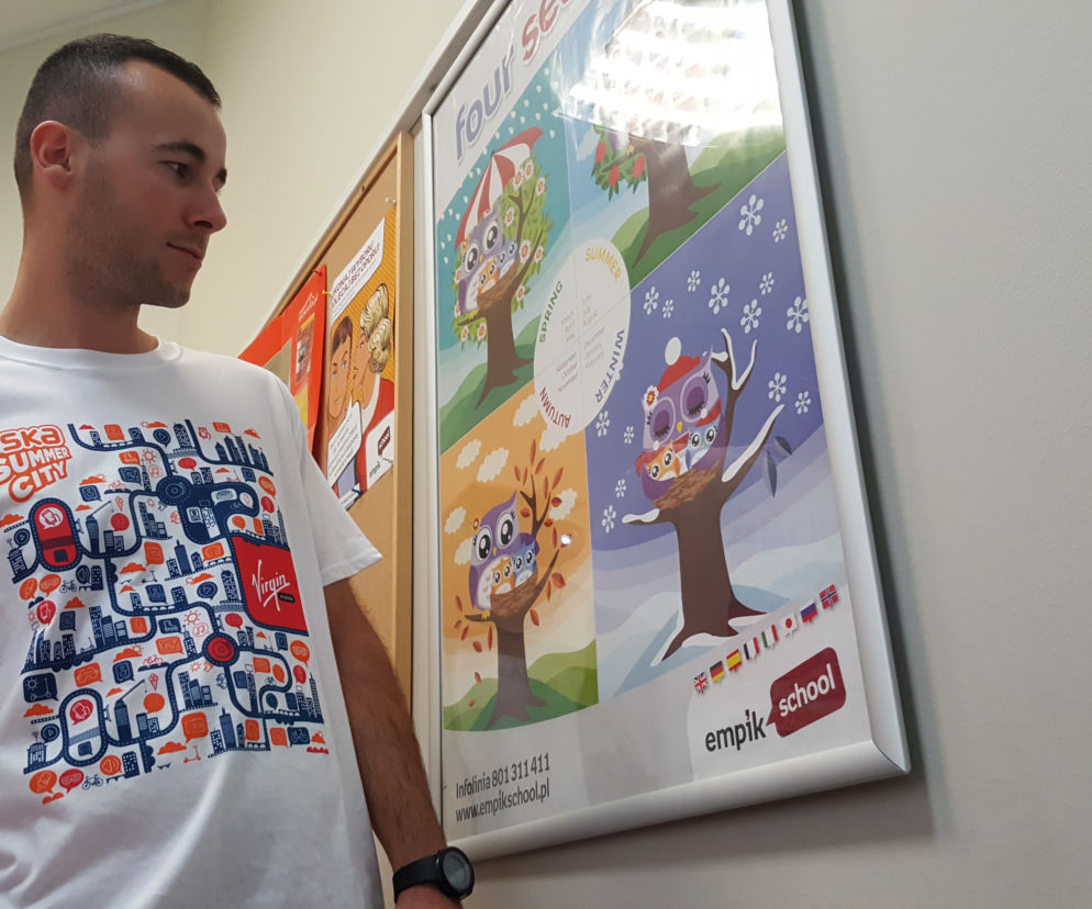 Wakacyjny patrol ESKI był w szkole języków obcych Empik School!