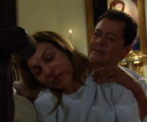 UKRYTA MIŁOŚĆ ostatni odcinek 165. Roselena (Laura Flores), Maximino (Roberto Blandon)