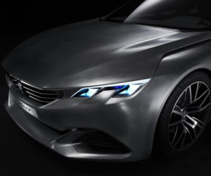 Peugeot Exalt Concept: szałowe 4-drzwiowe coupe 