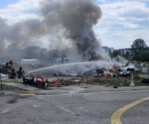 Dwie osoby zginęły w katastrofie lotniczej, kolejne dwie poszkodowane. Tragedia w Warszawie