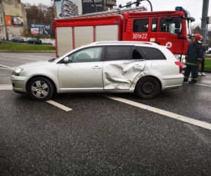 Wypadek na placu Poznańskim w Bydgoszczy