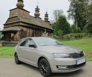 Skoda Rapid w Bieszczadach 