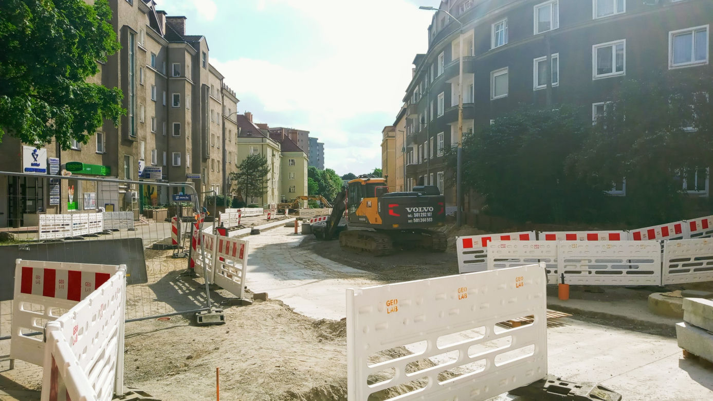 "Torowa rewolucja" w Szczecinie - czerwiec 2021