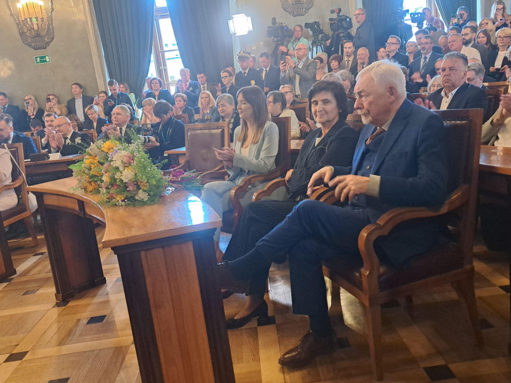 Zaprzysiężenie Aleksandra Miszalskiego na prezydenta miasta Krakowa oraz radnych IX kadencji
