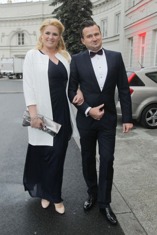 Elżbieta Romanowska i jej chłopak