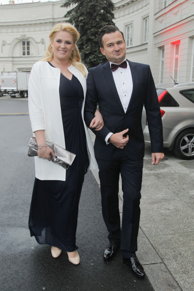 Elżbieta Romanowska i jej chłopak