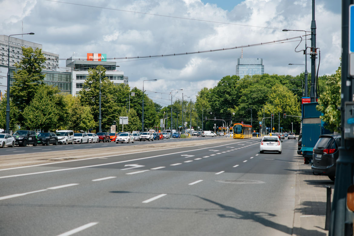 Tak wygląda ulica Marszałkowska przed przebudową