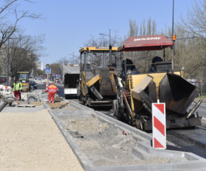 Ostatnie asfaltowanie Sokratesa. Otwarcie po majówce