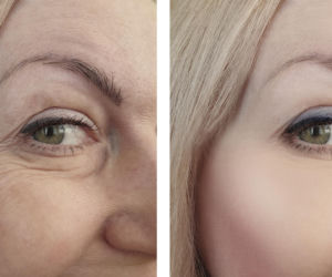 Kurze łapki stają się widoczne? Te składniki w kremach pod oczy naprawdę działają na skórę