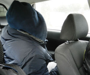 Mercedes Roberta N. rozbity podczas ucieczki przed policją