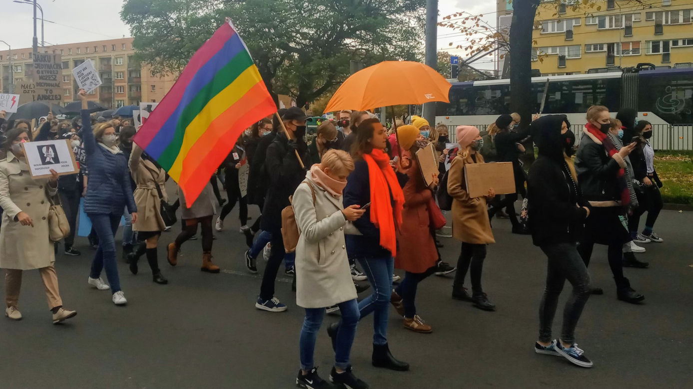 Protest kobiet w Szczecinie - 28.10.2020