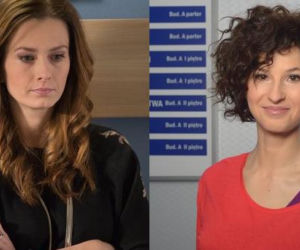 Na dobre i na złe. Lena (Anita Sokołowska), Klaudia (Julia Wyszyńska)