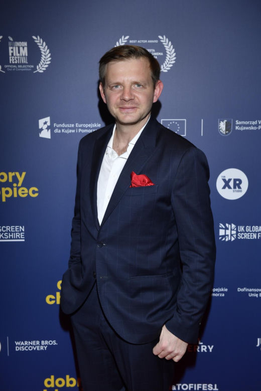 Bezrobotny Piróg, kolorowa Sadowska i amerykański Zawierucha na premierze filmu