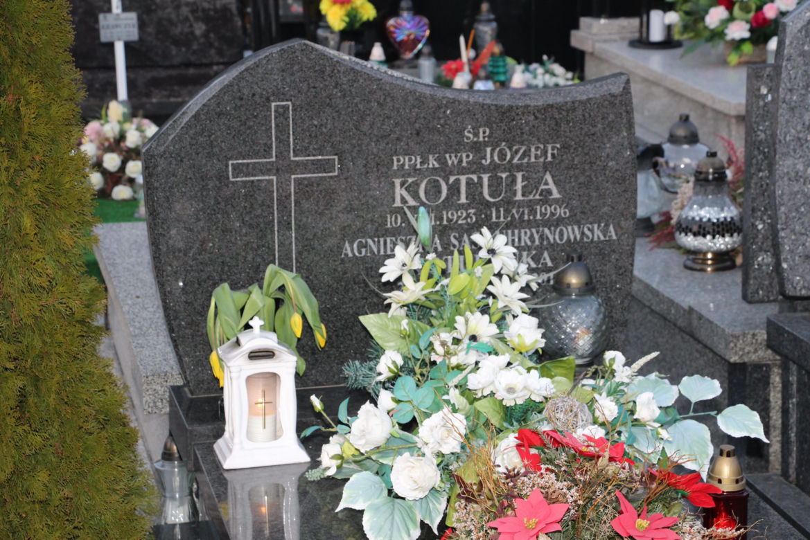 Grób Agnieszki Kotulanki